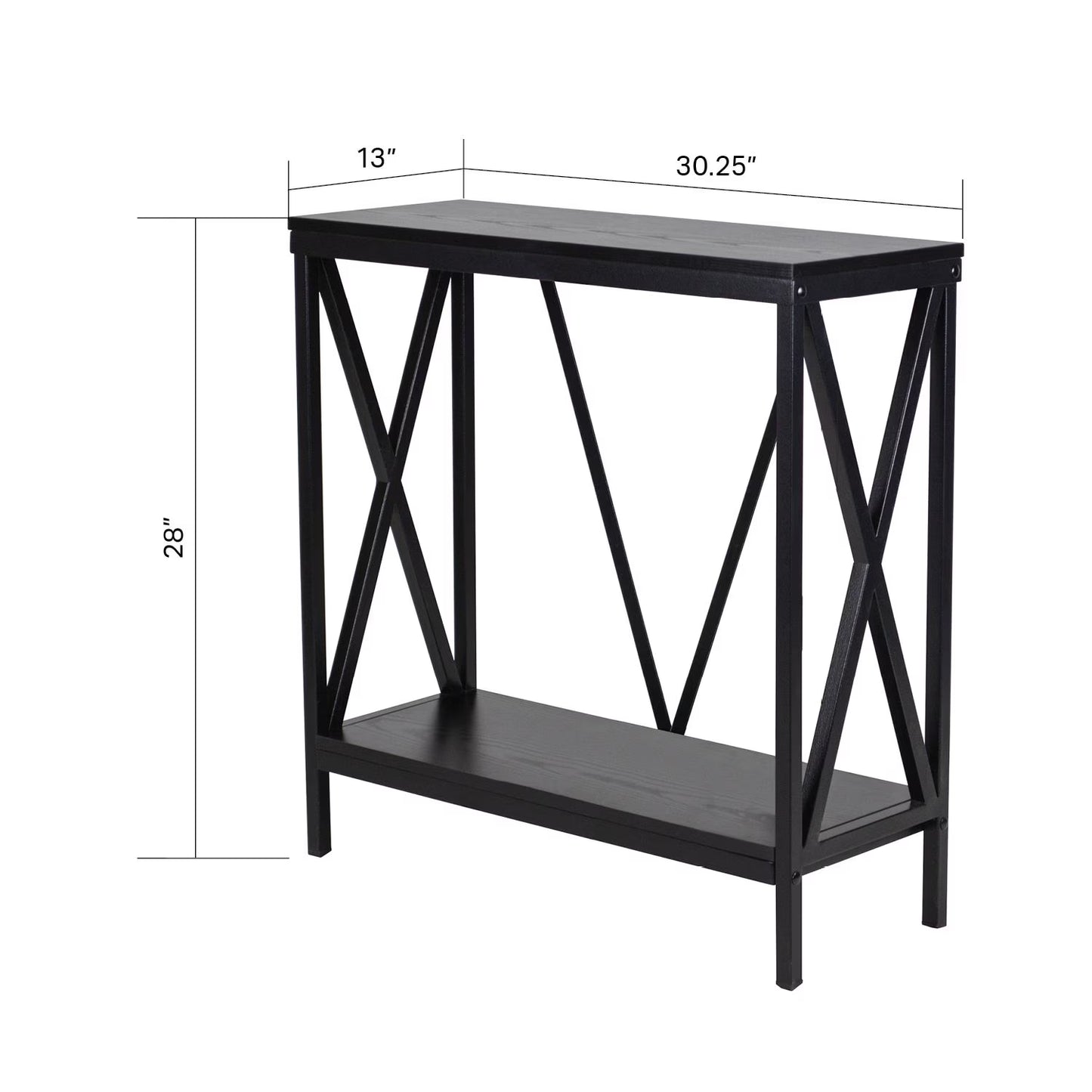 29/37 Gallon Wood + Metal Aquarium Stand