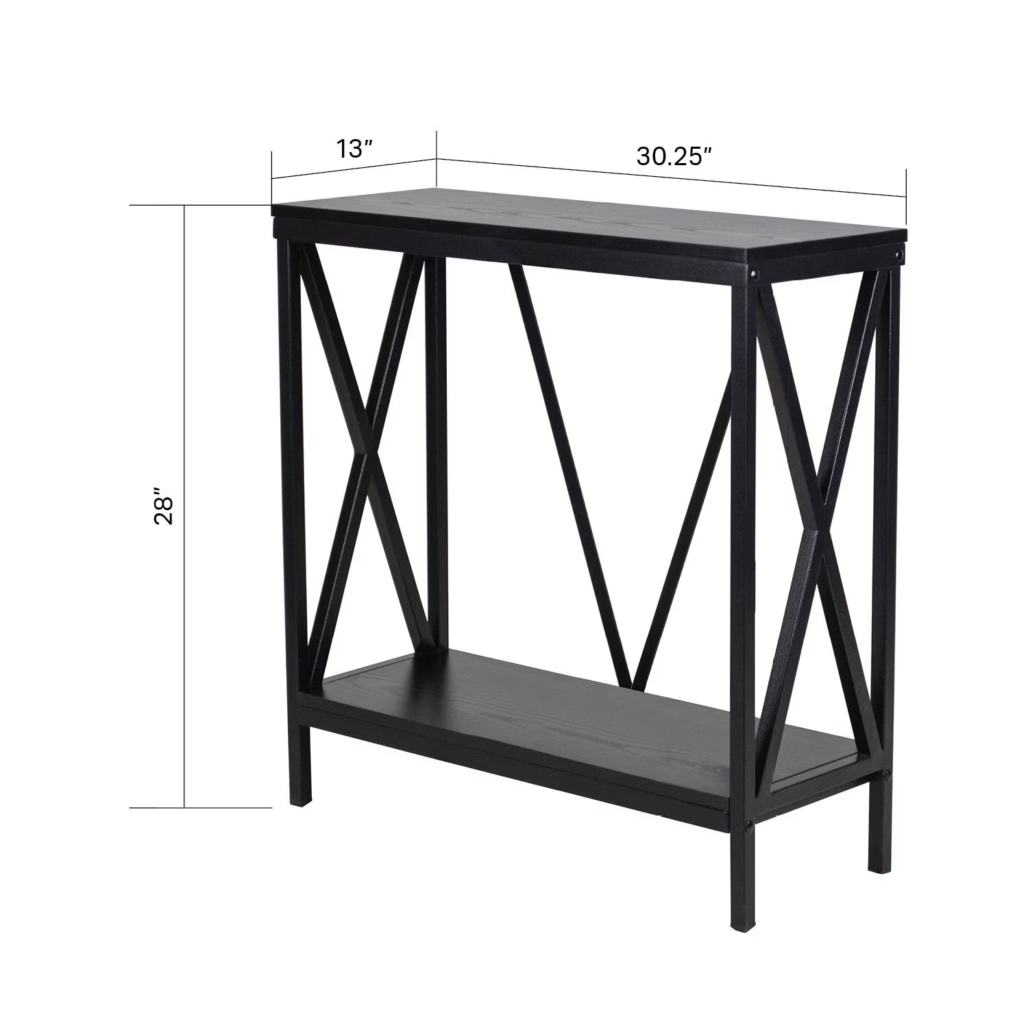 29/37 Gallon Wood + Metal Aquarium Stand