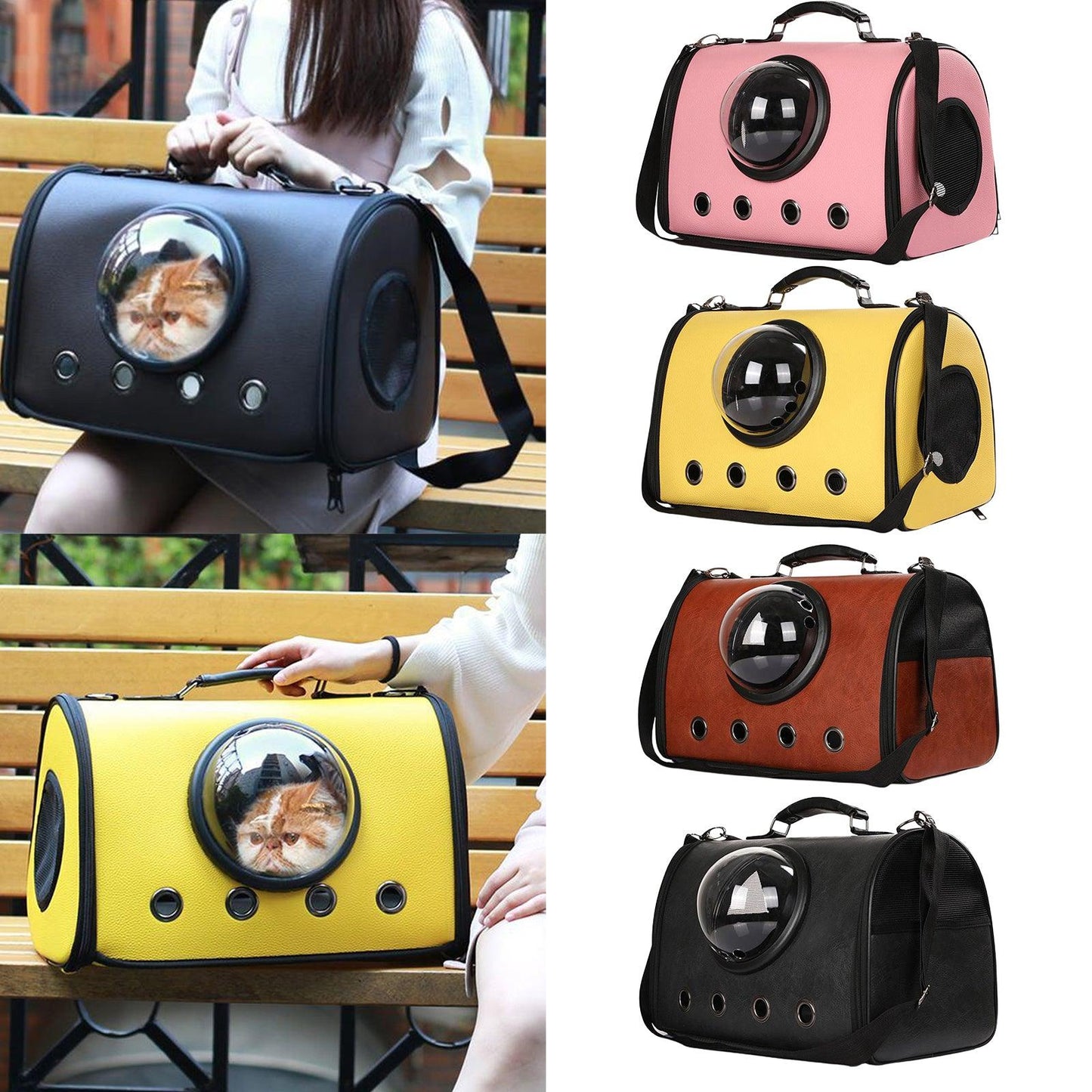 Venturepaw Pet Traveler: Stylish And Versatile Pet Carrier For Small Dogs, Cats, And Puppies