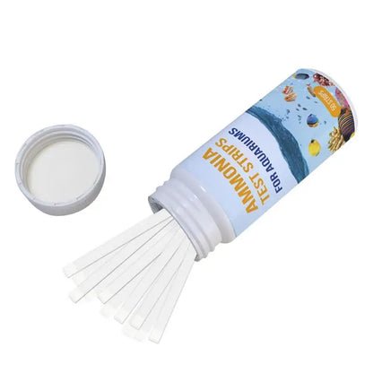 Ammonia Test Strips 50 Count Water Testing Aquarium Test Strips Water Test Safe Ammonia Tester