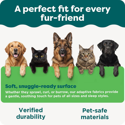 Water-Resistant Sofa Cover for Dogs & Cats, Reversible Couch Protector with Secure Straps and Pinsonic Quilted Fabric, Machine Washable Couch Cover, Large Sofa, Gray Mist
