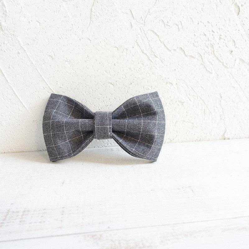 Luxury Bowtie Dog Accessories - Stylish Polyester Pet Supplies For Dogs