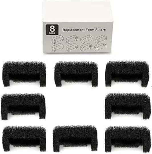 Cat Fountain Foam Filter Replacement, 8 Pack Cat Fountain Sponge Foam Filter for Cat Water Fountain Automatic Drinking Water Dispenser