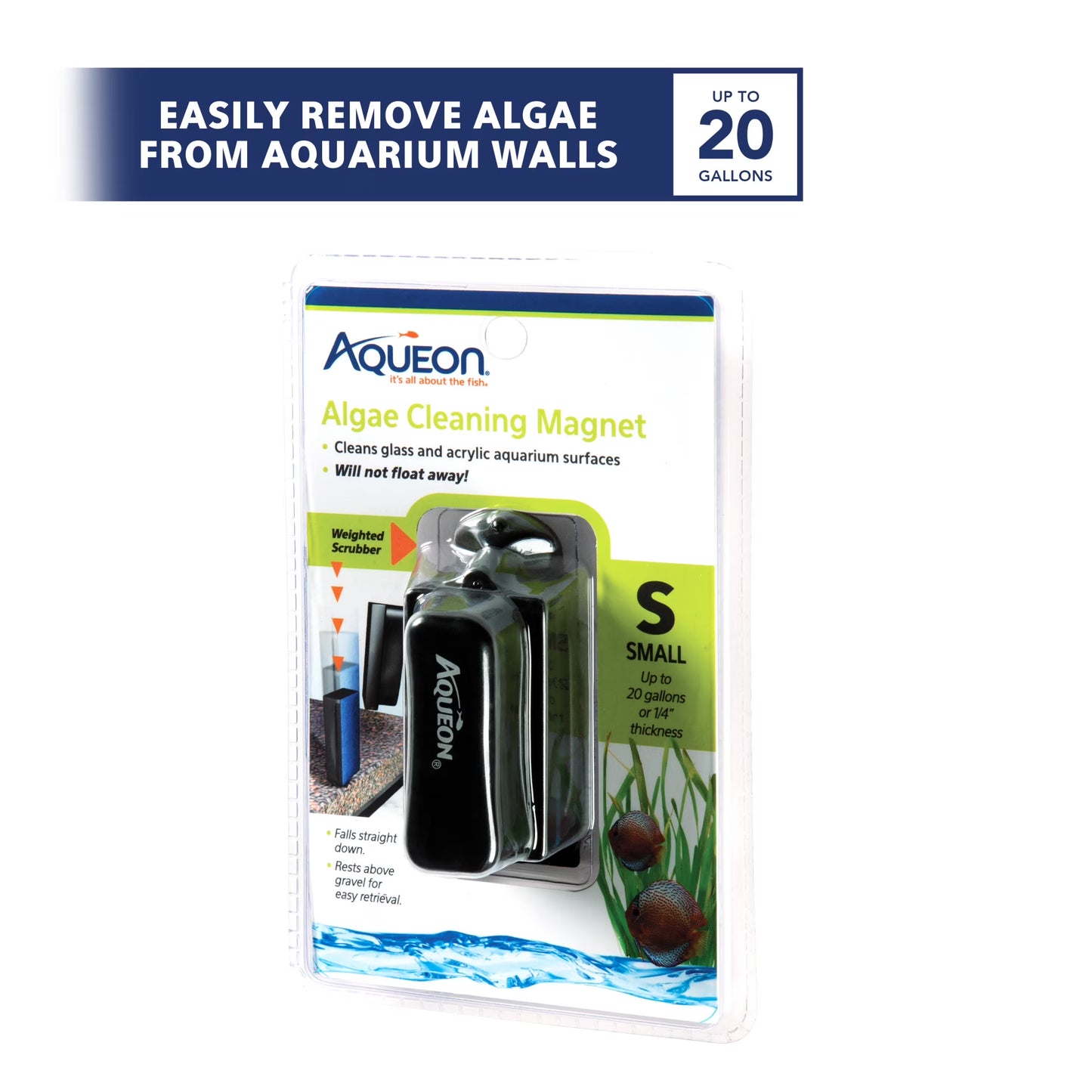 Aquarium Algae Cleaning Magnets Glass/Acrylic Small