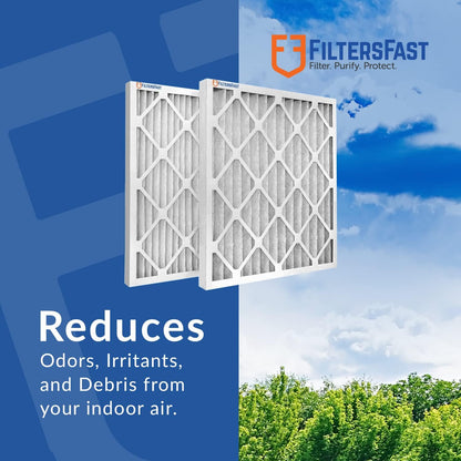 20X20X1 Air Filter MERV 11, 1" AC Furnace Air Filters, Made in the USA, Actual Size: 19.75"X19.75"X0.75, 6 Pack