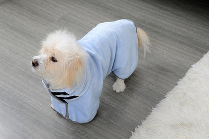 Quick-Drying Pet Absorbent Towel Dog Bathrobe Pet Dog Bath Towel For Dogs Cats Microfiber Absorbent Pet Drying Towel Pet Supplies