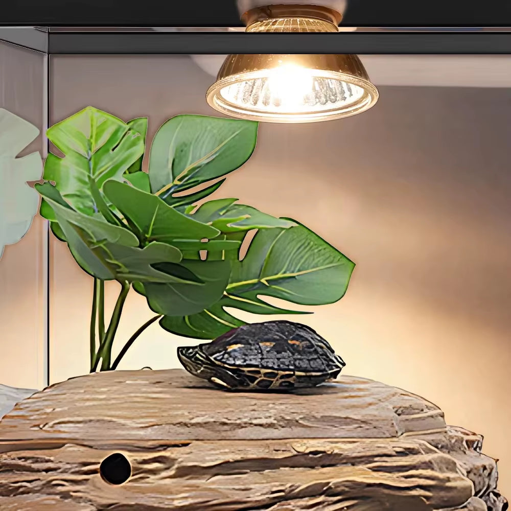 25W/75W/100W Full Spectrum UVAUVB Heating Lamp Reptile Tortoise E27 Thermal Insulation Calcium Lizard Frog Solar Halogen Light