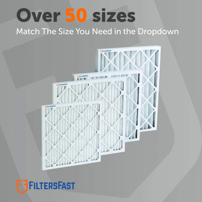 20X20X1 Air Filter MERV 11, 1" AC Furnace Air Filters, Made in the USA, Actual Size: 19.75"X19.75"X0.75, 6 Pack