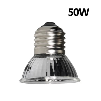 25W/75W/100W Full Spectrum UVAUVB Heating Lamp Reptile Tortoise E27 Thermal Insulation Calcium Lizard Frog Solar Halogen Light