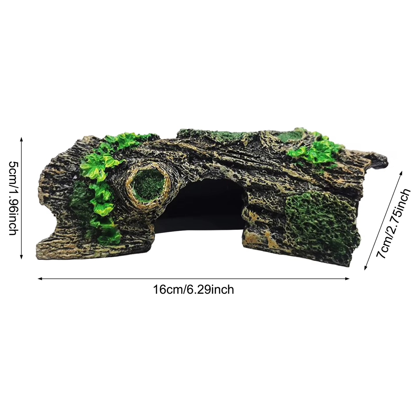 Fish Tank Artificial Bridge Resin Landscape Decoration Bridge Aquarium Equipment Accessories Ornament Cave Aquatic Pet Fish