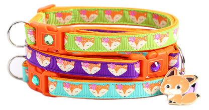 Foxes Breakaway Cat Collar-0