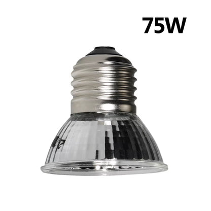 25W/75W/100W Full Spectrum UVAUVB Heating Lamp Reptile Tortoise E27 Thermal Insulation Calcium Lizard Frog Solar Halogen Light