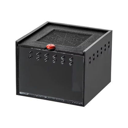 Pet Spider Box Reptile Crawling Pet Feeding Lizard Silkworm Baby Scorpion Unicorn Beetle Insect Pet House Black Acrylic Box