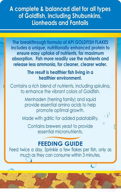 GOLDFISH FLAKES Fish Food 5.7-Ounce Container