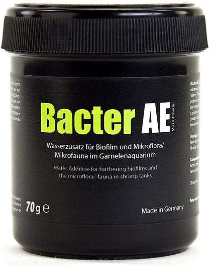 Glasgarten Bacter AE Shrimp (70G) | Nutrients for Live Freshwater Shrimp Food/Aquarium Water (Neocaridina, Amano, Red Cherry, Rili)