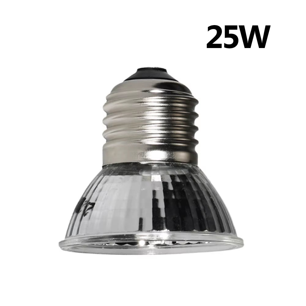 25W/75W/100W Full Spectrum UVAUVB Heating Lamp Reptile Tortoise E27 Thermal Insulation Calcium Lizard Frog Solar Halogen Light
