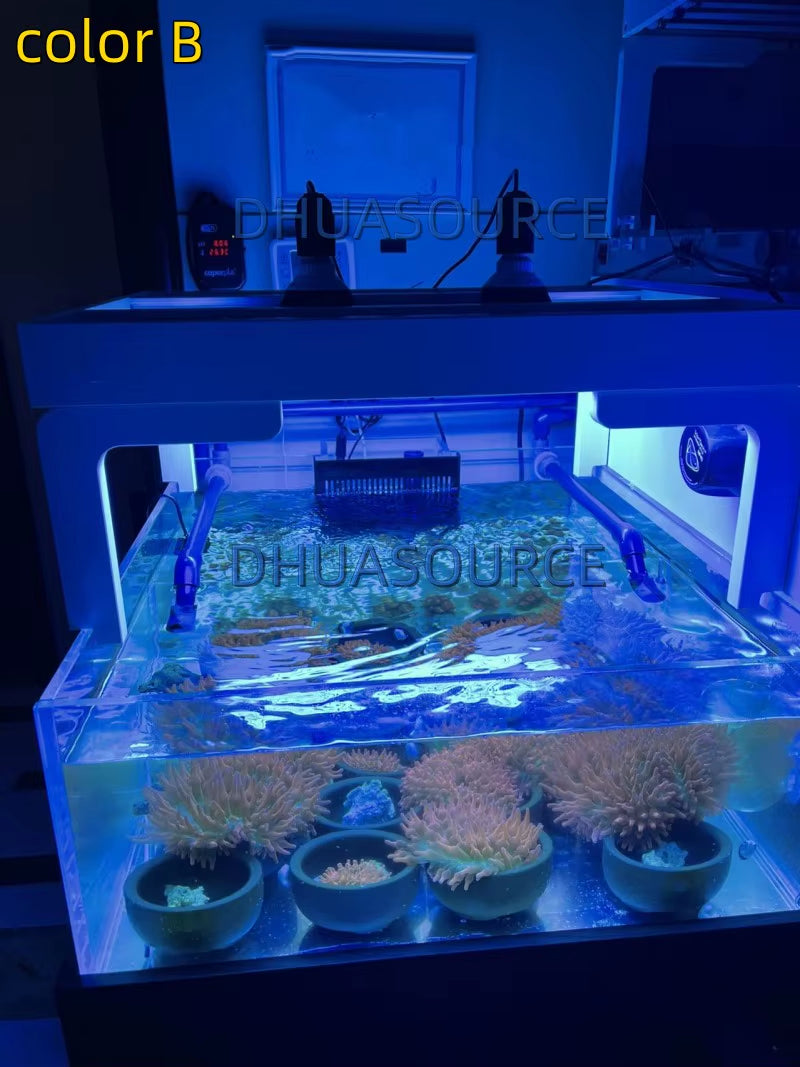 Full Specturm LED Aquarium Reef Light Grow Lamp Fish Tank Bulb for Coral Fish Saltwater Nanotank Plant SPS LPS